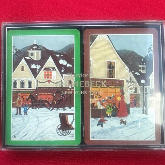 Vintage 1983 Brown and Bigelow Playing Cards Salesman 
Christmas New York - Picture 6 of 8